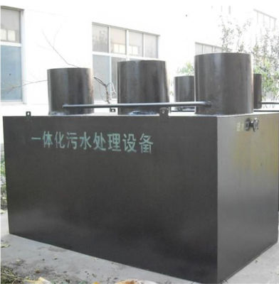 El tanque séptico nacional integrado grande 1m3/H de la alcantarilla de la depuradora de aguas residuales a 3m3/H
