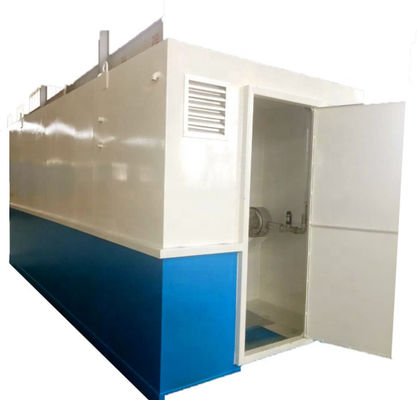 Pequeña depuradora de aguas residuales compacta del tratamiento de aguas residuales para los pueblos de la escuela